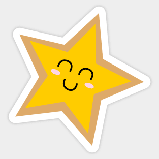 Star Cookie Sticker